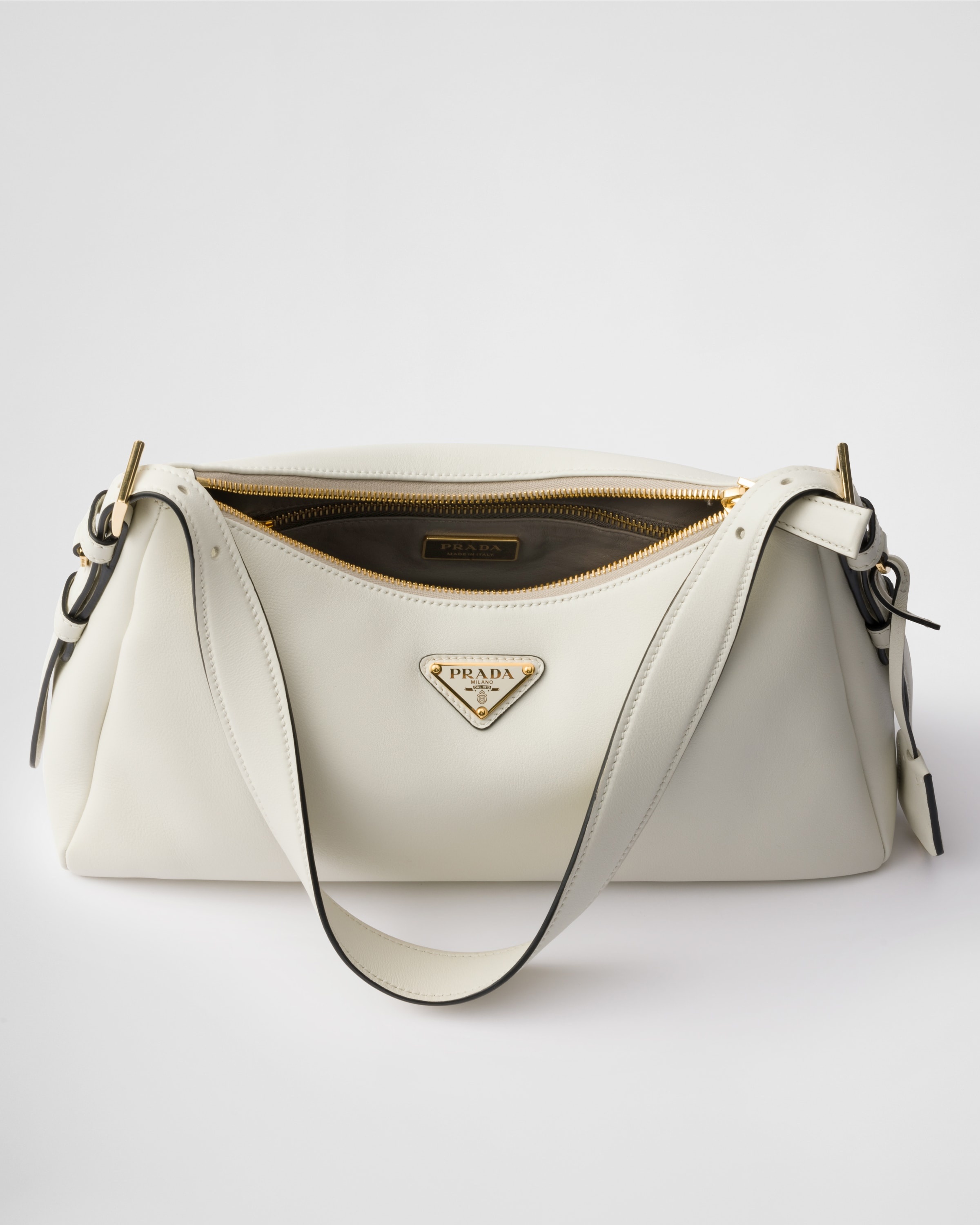 Prada Aimée medium leather shoulder bag - 4