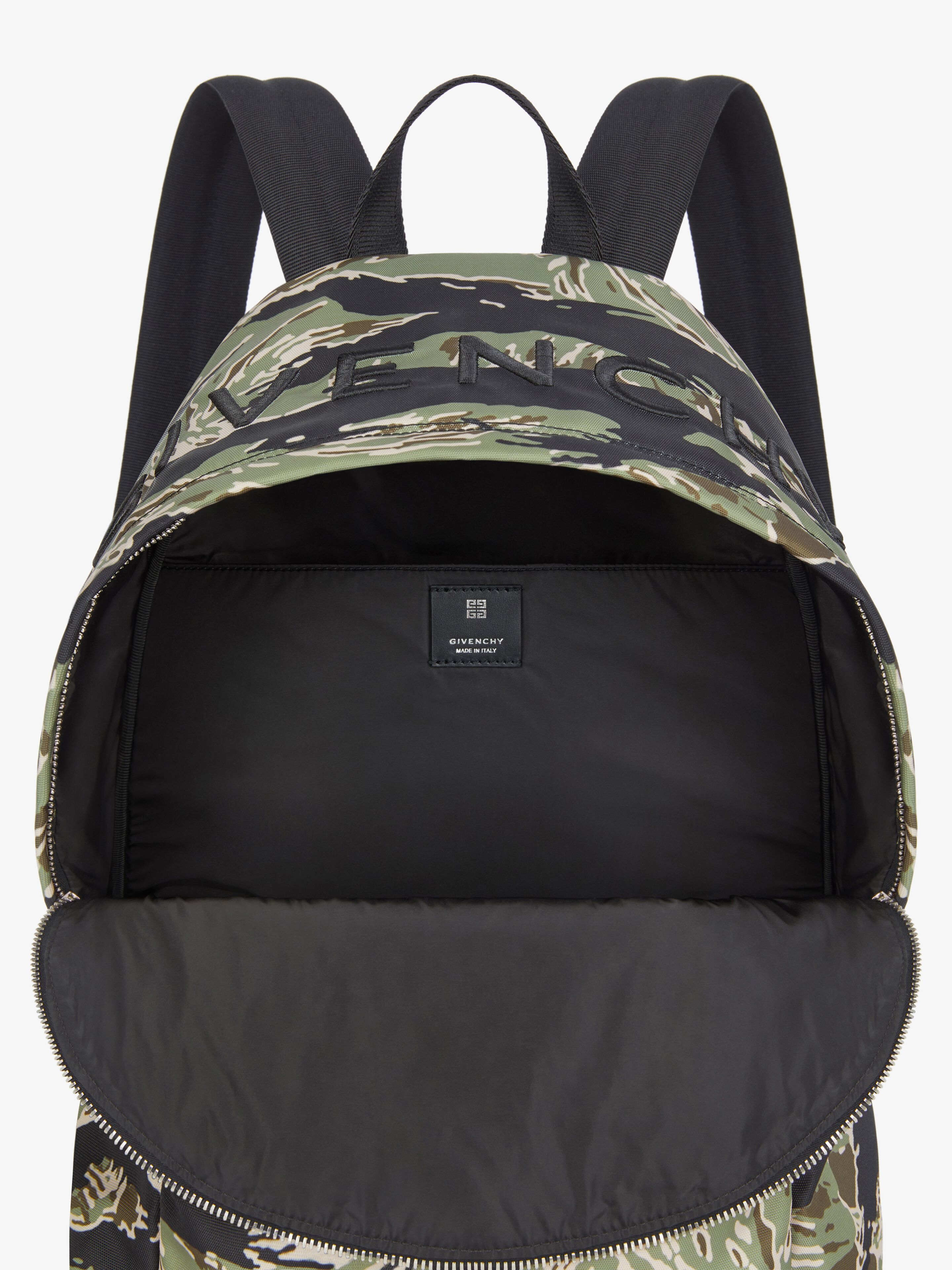 ESSENTIAL U BACKPACK IN NYLON WITH CAMO PRINT - 5