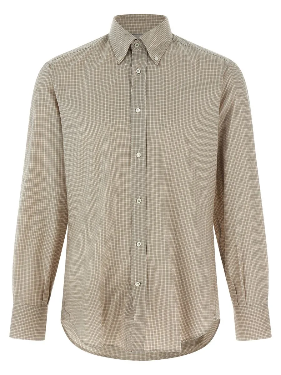 Brunello Cucinelli Check Shirt - 1