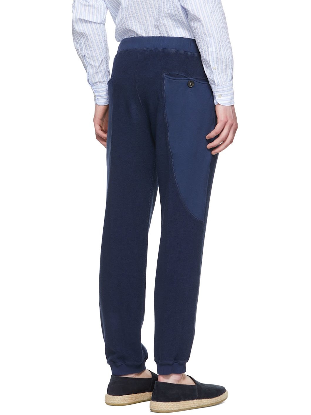 Grey Cotton Lounge Pants - 3