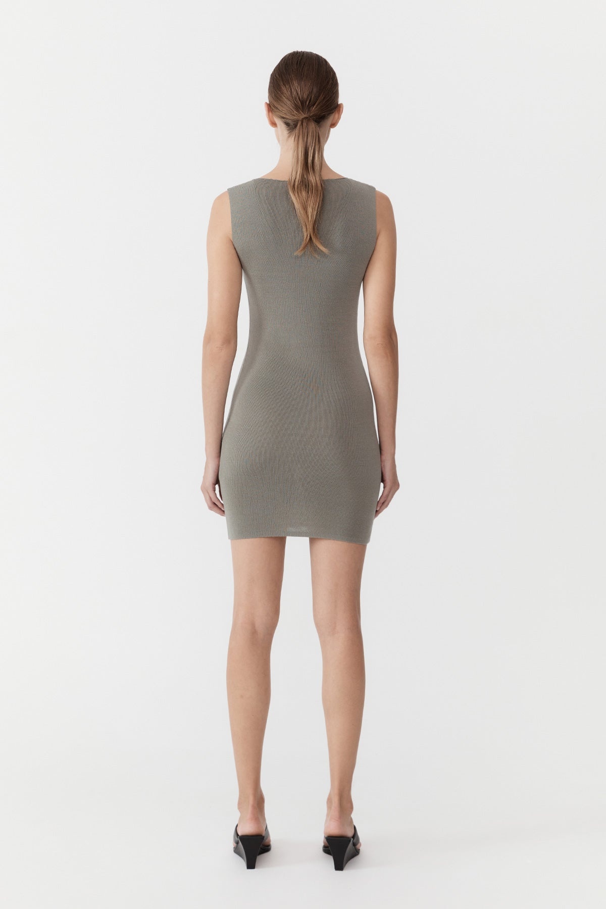 Vas Knit Mini Dress - Shadow - 5