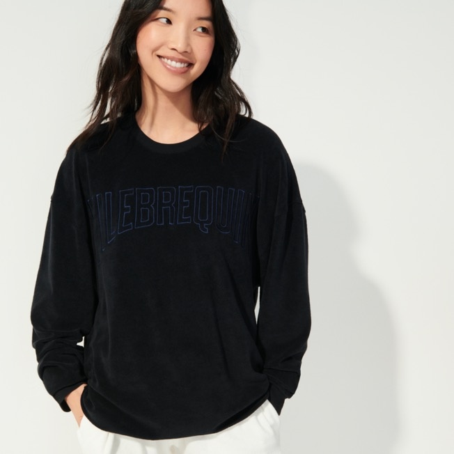 Unisex Terry Crew Neck Sweater - 2