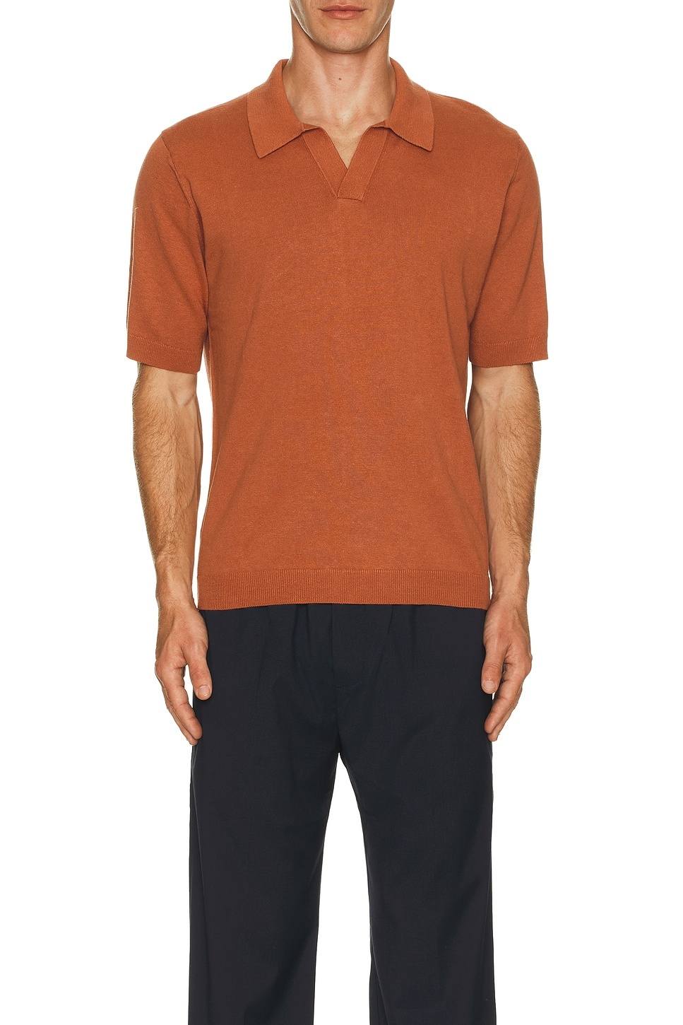 Leif Cotton Linen Polo - 3