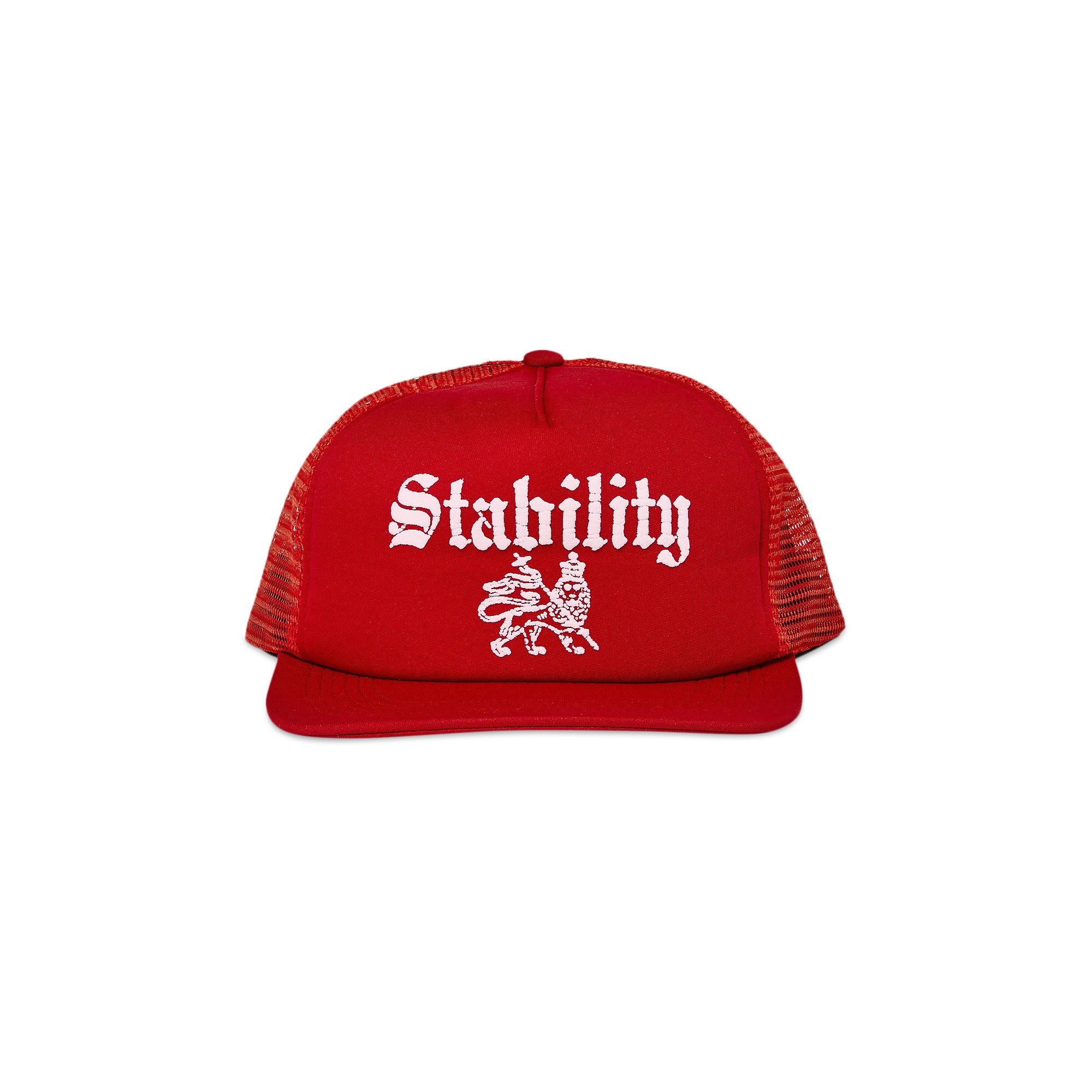 Supreme Stability Mesh Back 5-Panel 'Red' - 1