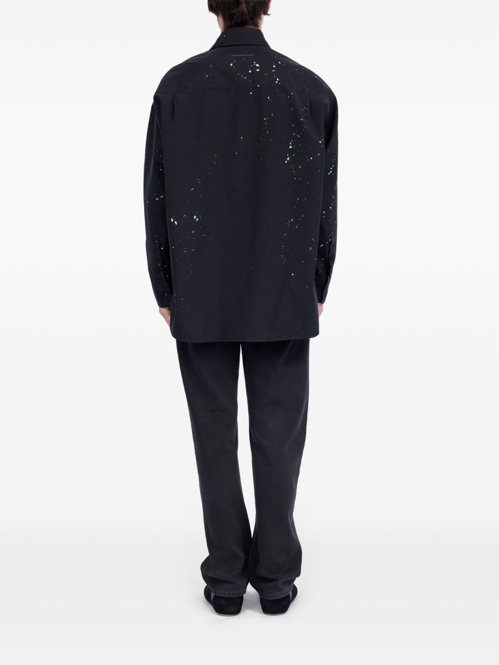 paint-splatter shirt - 6