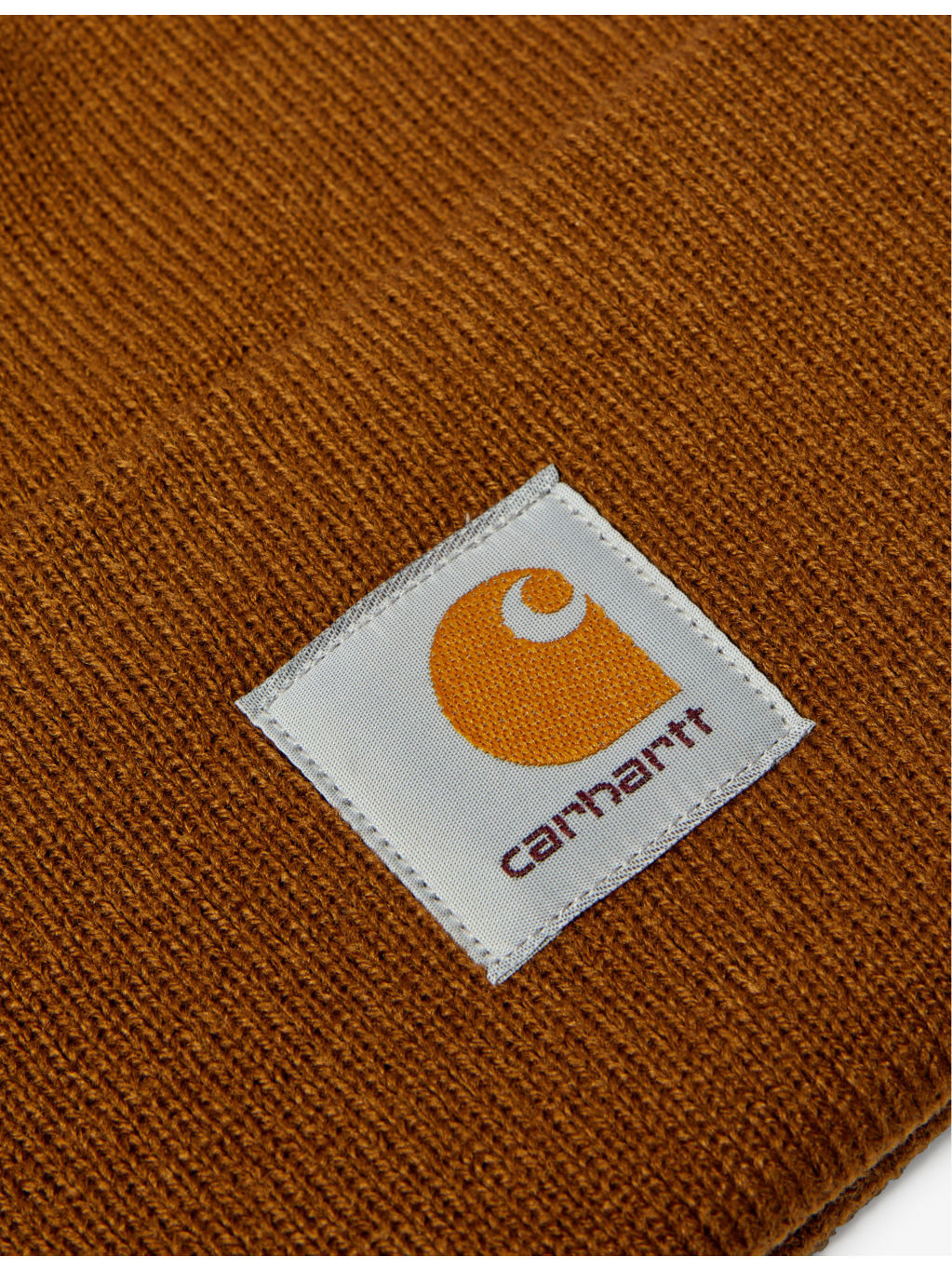 Brand-patch ribbed knitted beanie - 2