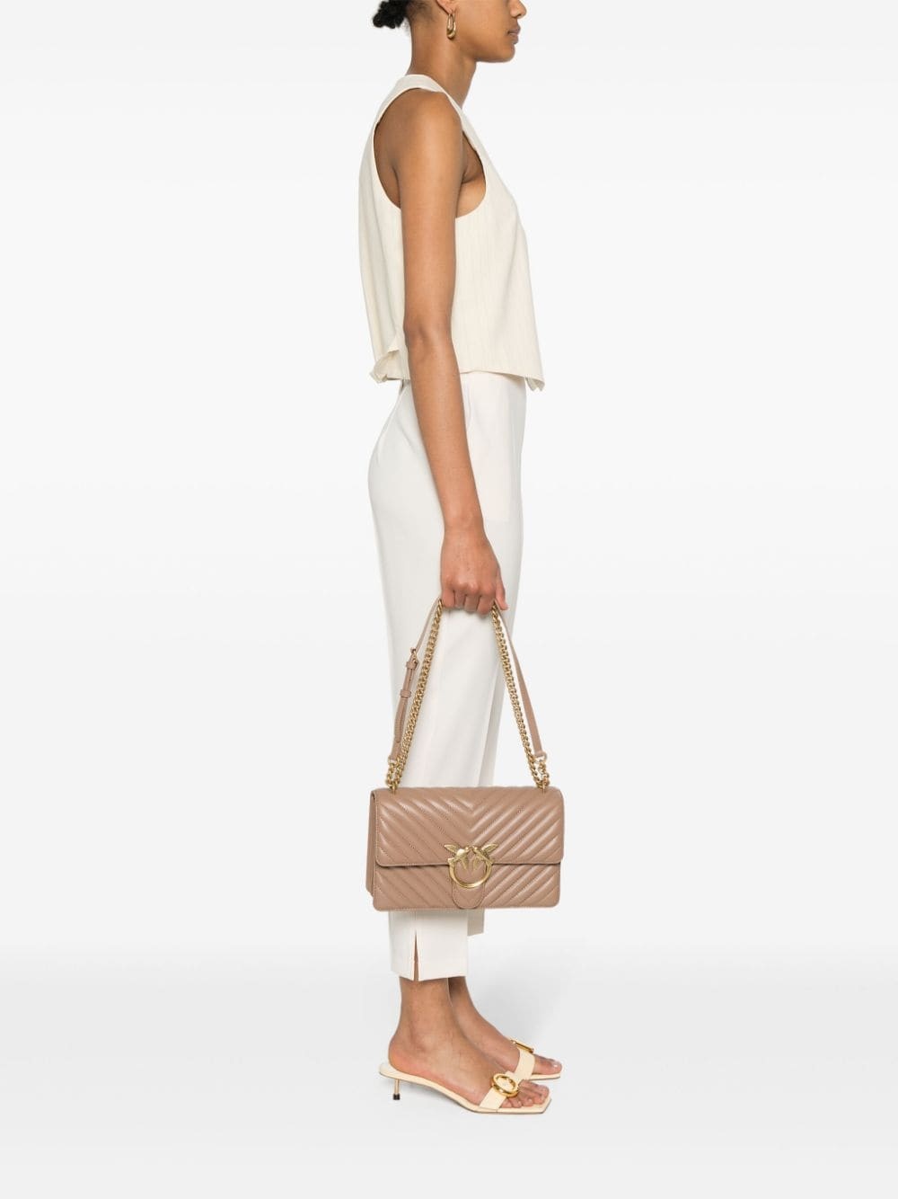 Classic Love leather shoulder bag - 2