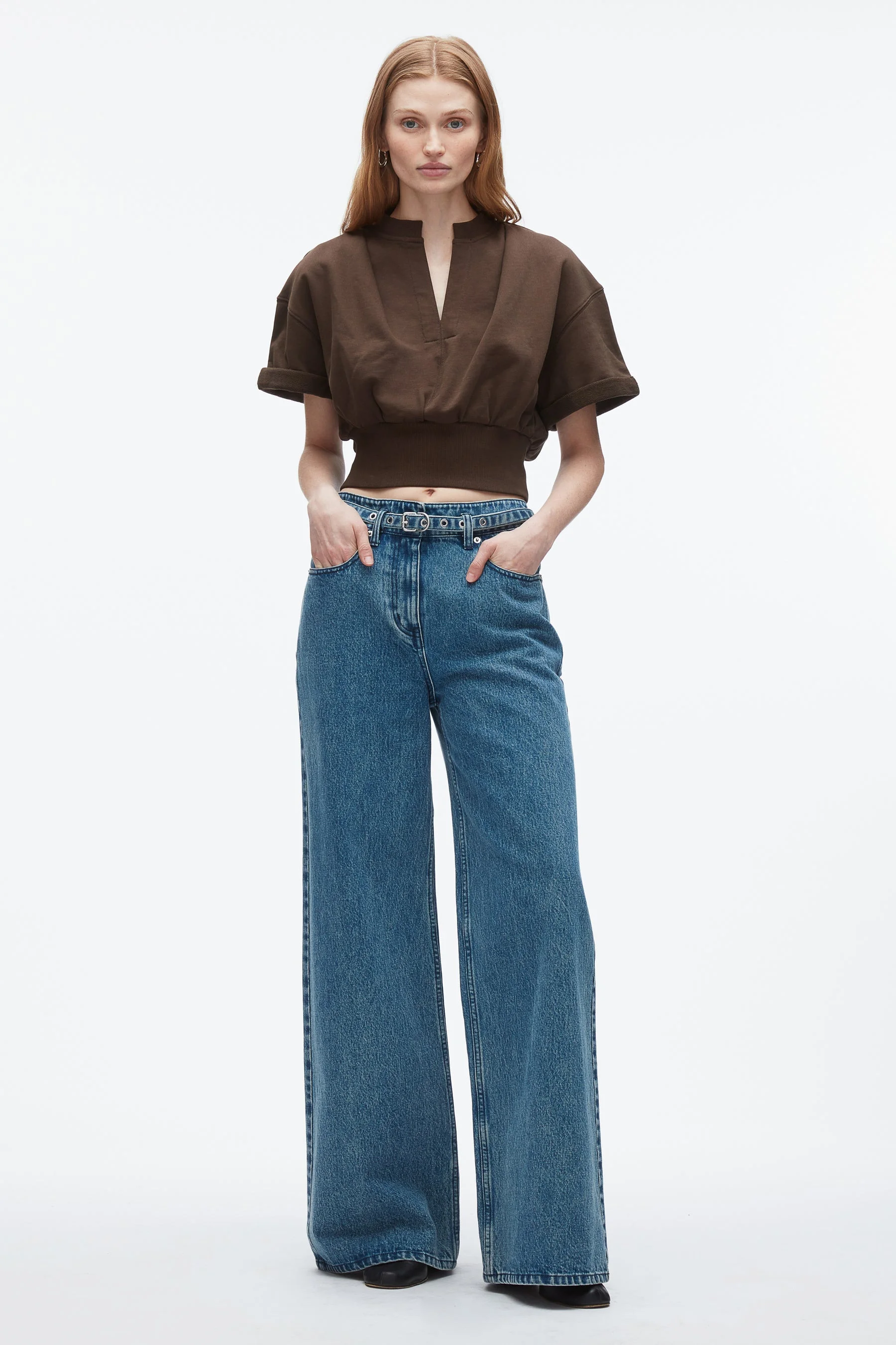 Cropped Sweatshirt - 1