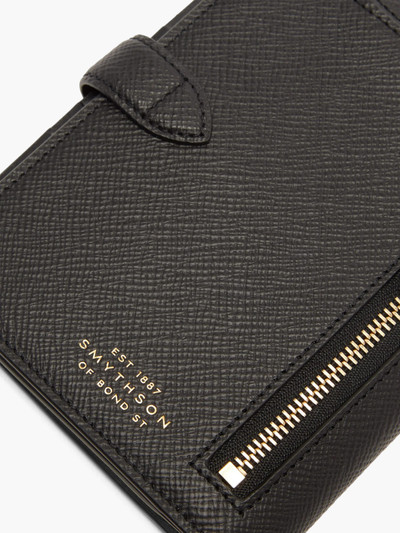 Smythson Panama leather bi-fold wallet outlook