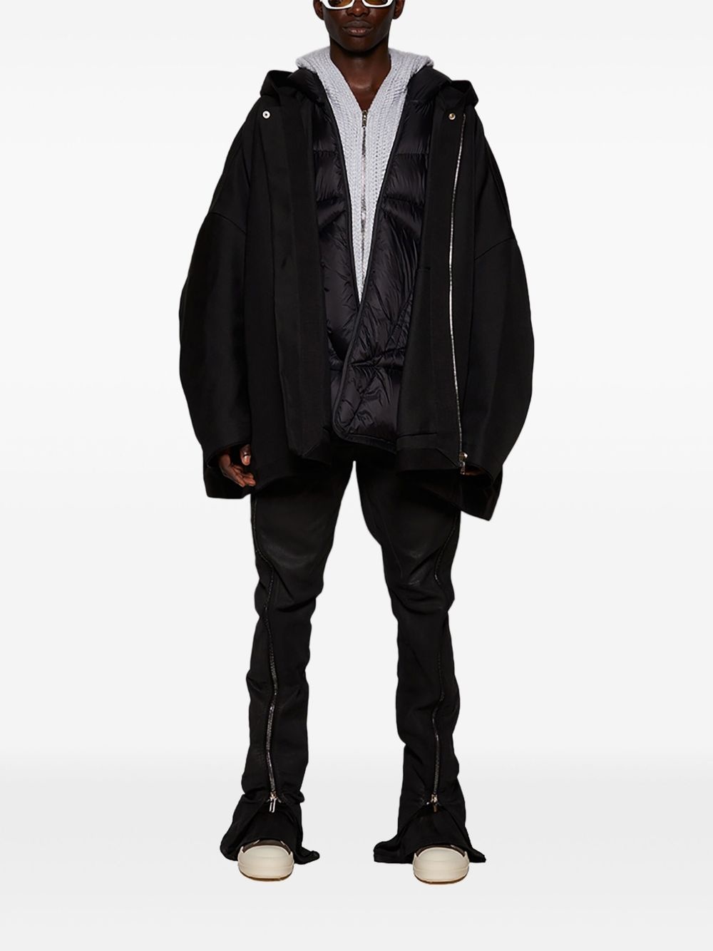 knitted hoodie - 2
