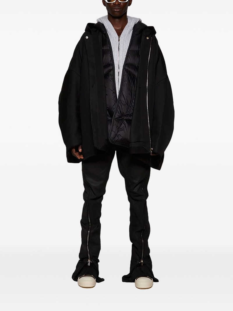 Rick Owens knitted hoodie outlook