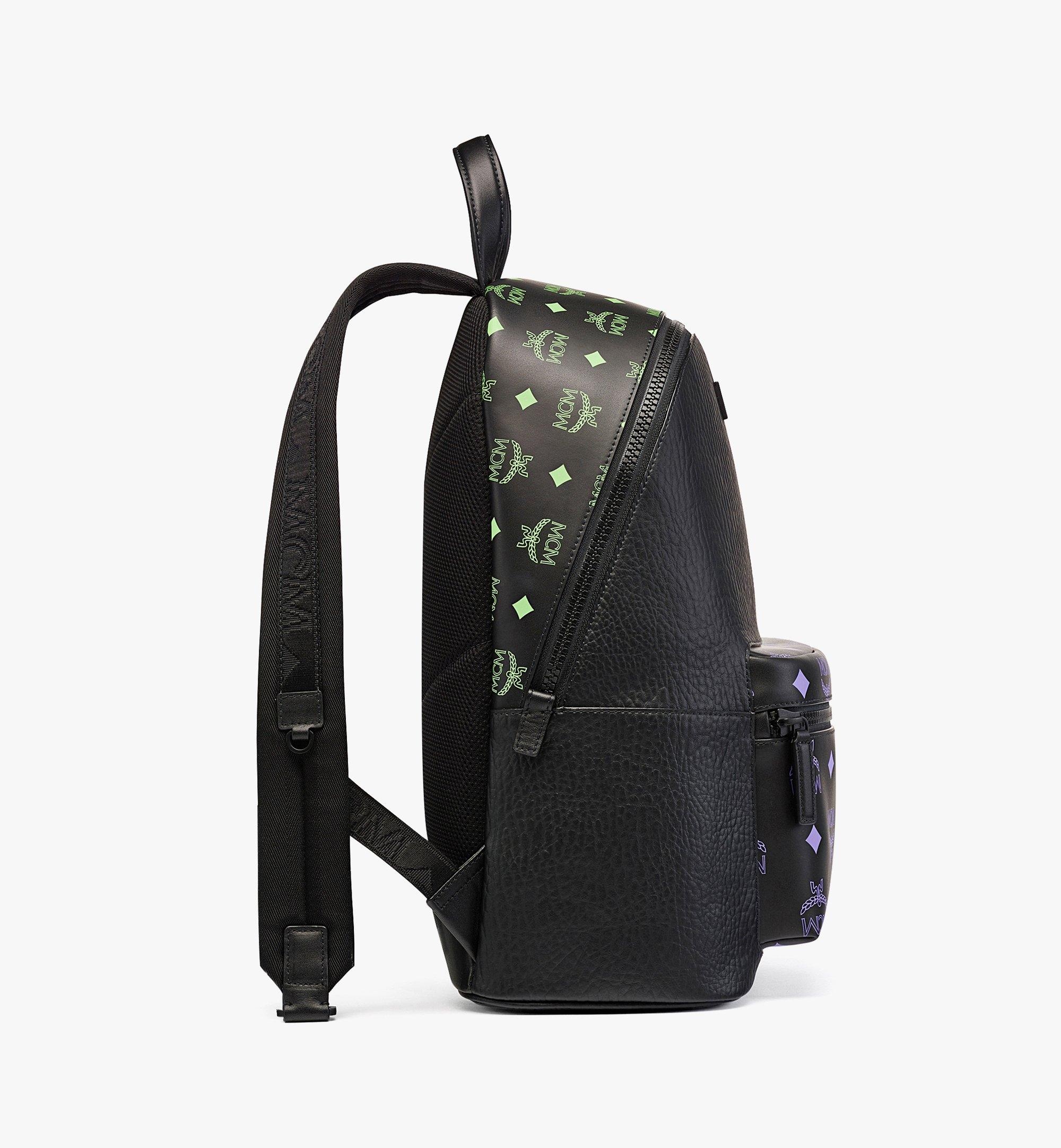 Stark Backpack in Color Splash Logo Leather - 3