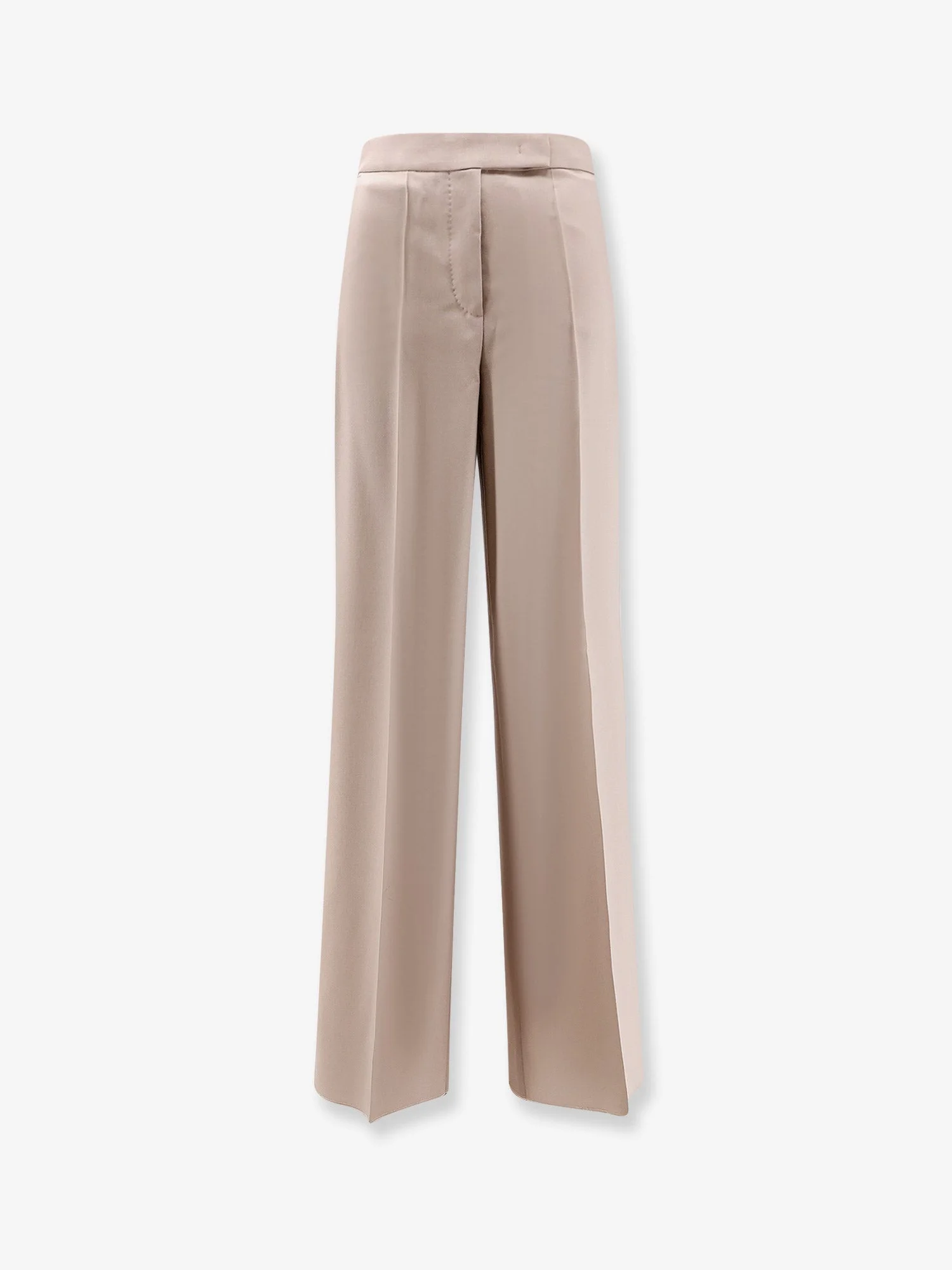 Max Mara Mxmgirone Virgin Wool, Mohair And Silk Trousers - 1