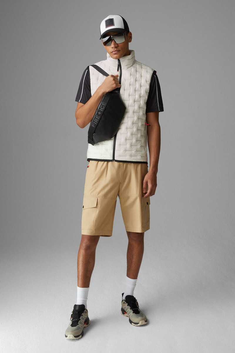 BOGNER Gabriel Lightweight down vest in Off-white outlook
