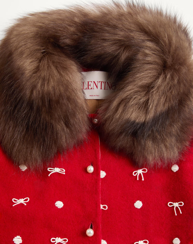 EMBROIDERED WOOL CARDIGAN 3