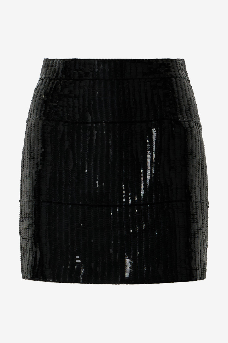 Sequin Mini Skirt 1