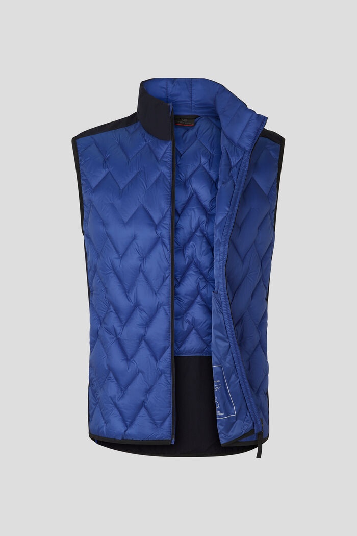 Gerry Quilted vest in Royal blue - 6