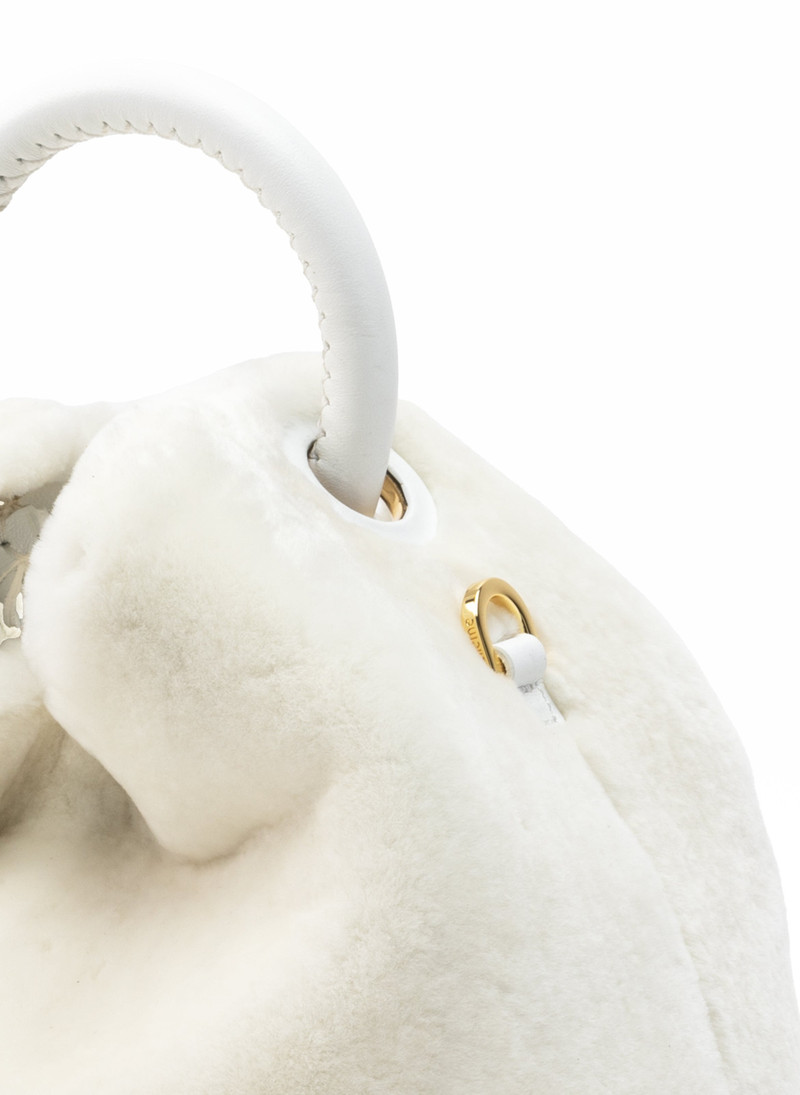 Baozi Shearling Montone White 4