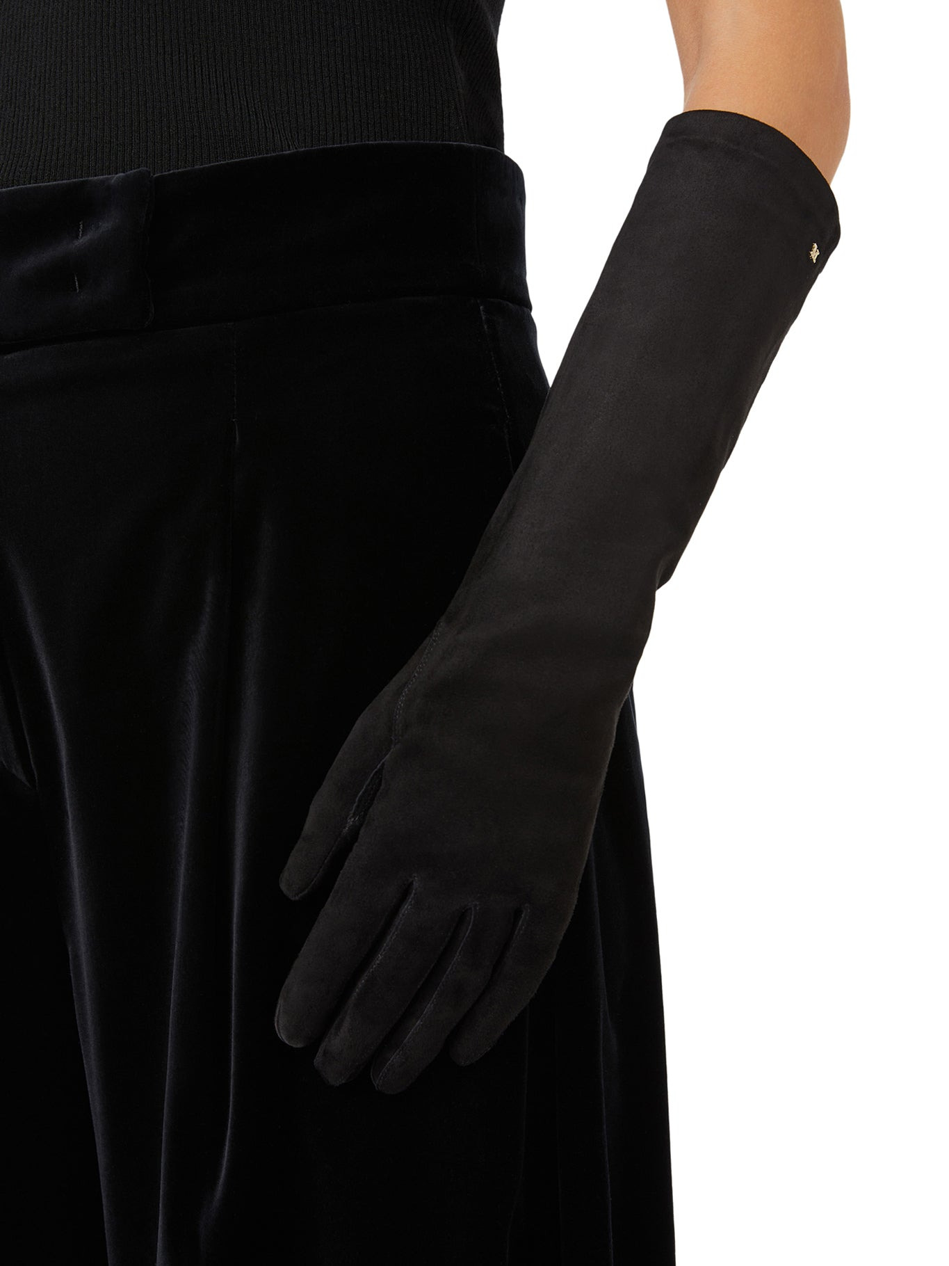AFIDEESUEDE GLOVES IN SUEDE NAPPA - 2