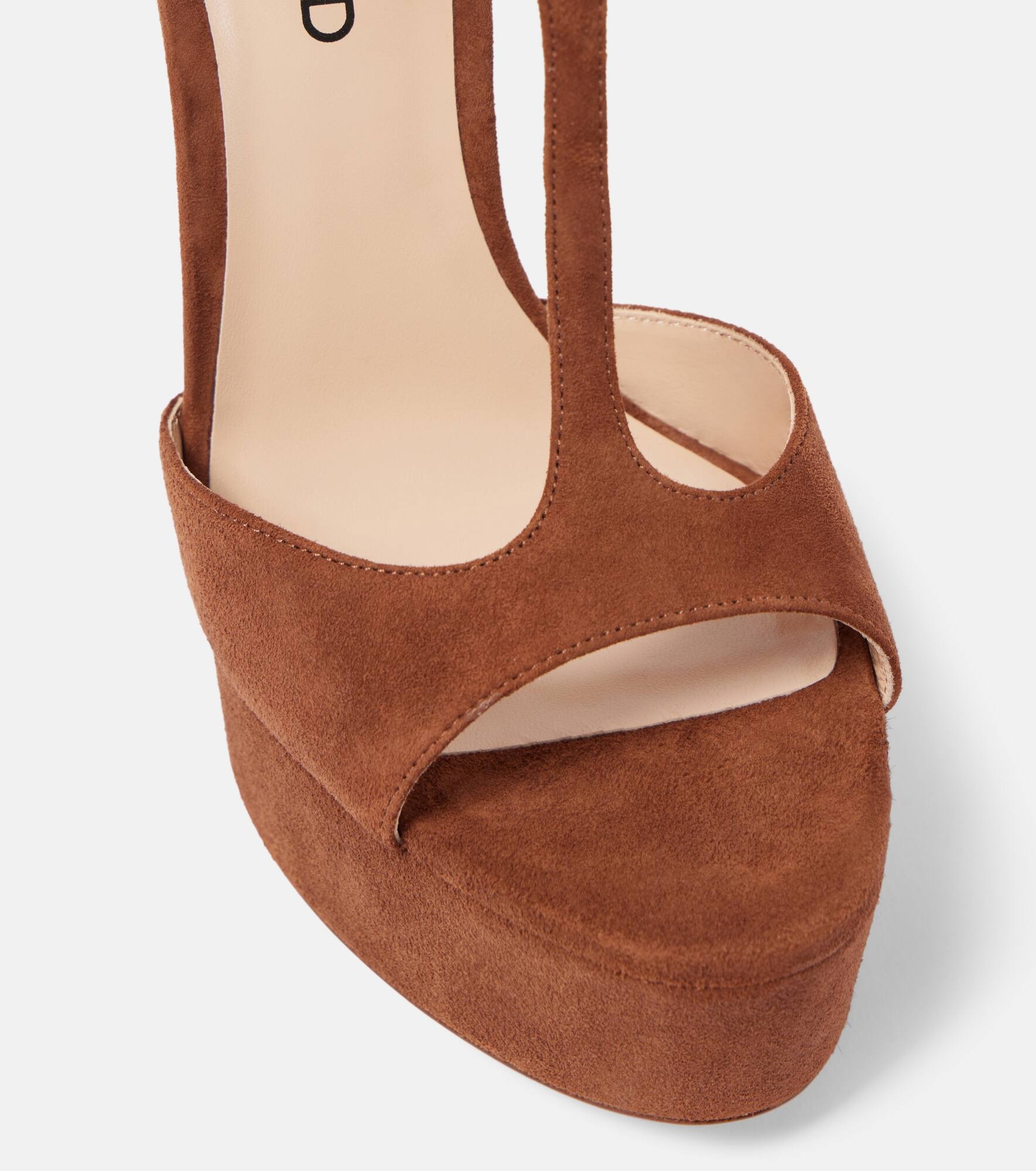 Angelina 130 suede platform sandals - 5