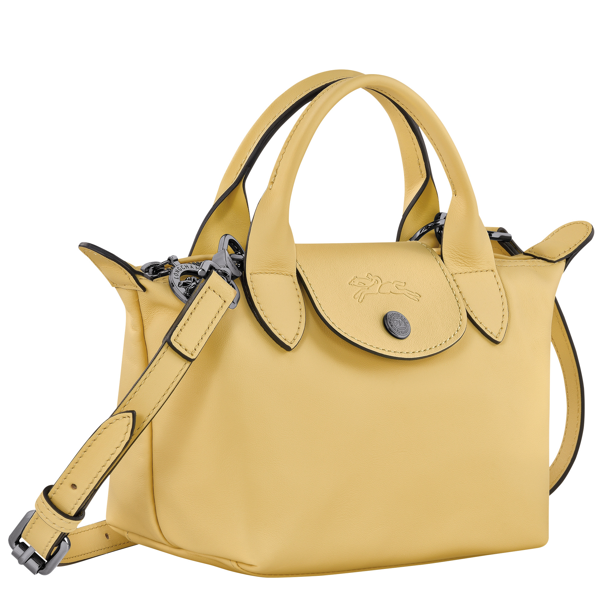 Le Pliage Xtra XS Handbag Wheat - Leather - 3