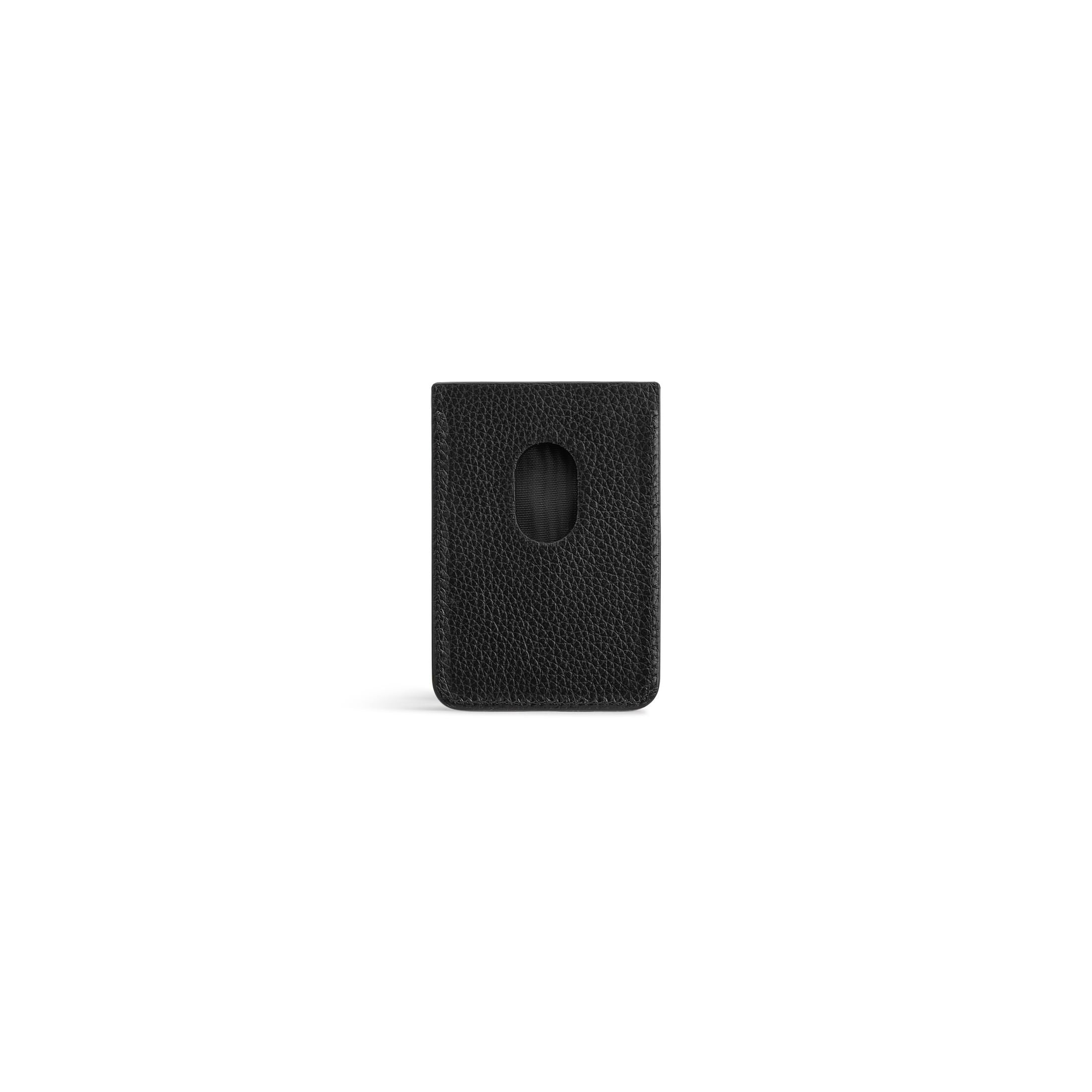 (WMNS) Balenciaga Cash Magnet Card Holder 'Black' 6758352AAYH1090 - 2