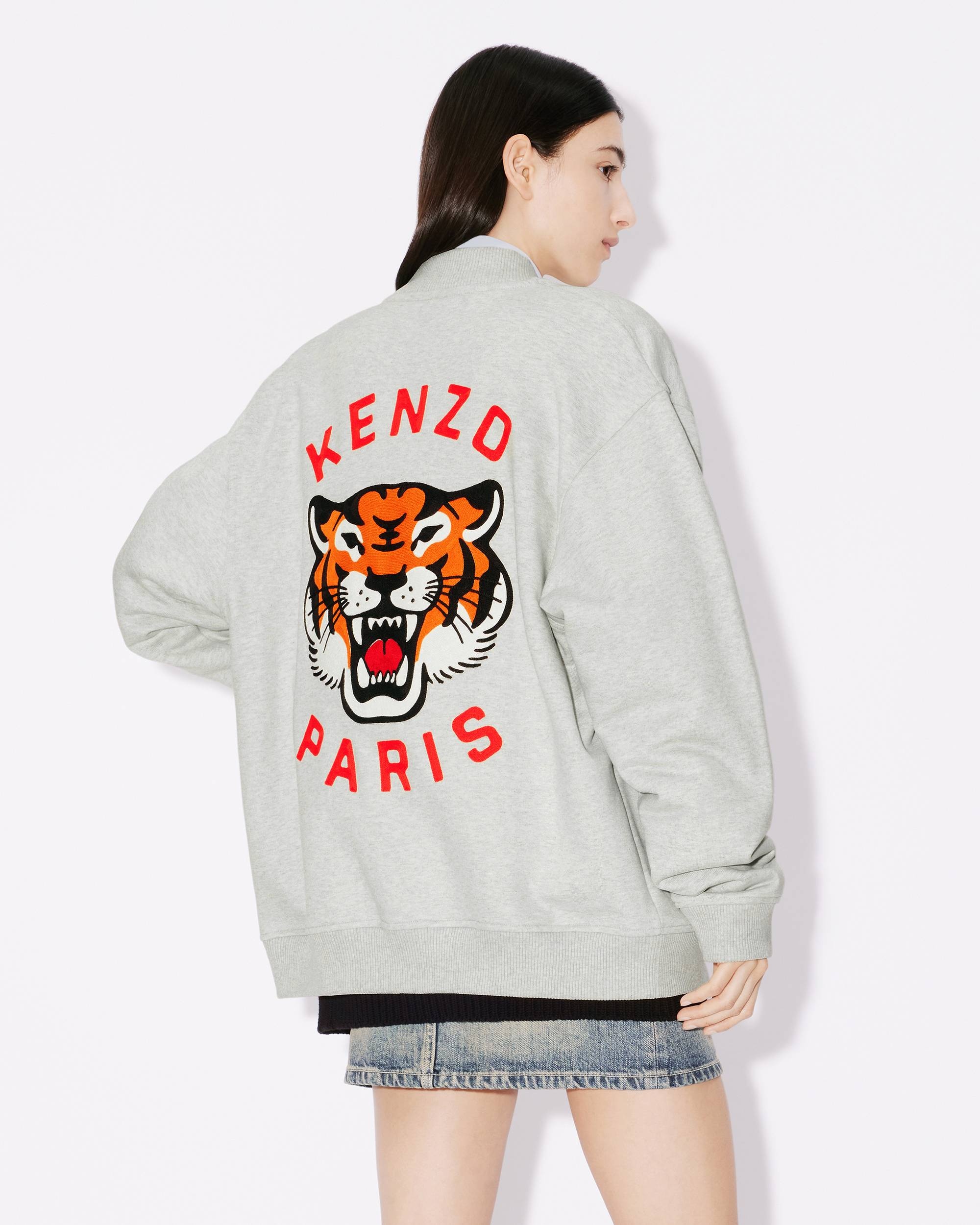 'KENZO Lucky Tiger Varsity' genderless bomber jacket - 4