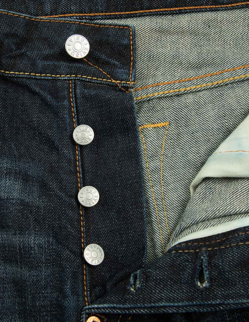 INARI MASK PRINT RELAX FIT DENIM JEANS 10