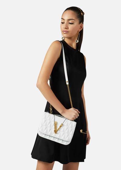 VERSACE Virtus Quilted Shoulder Bag outlook