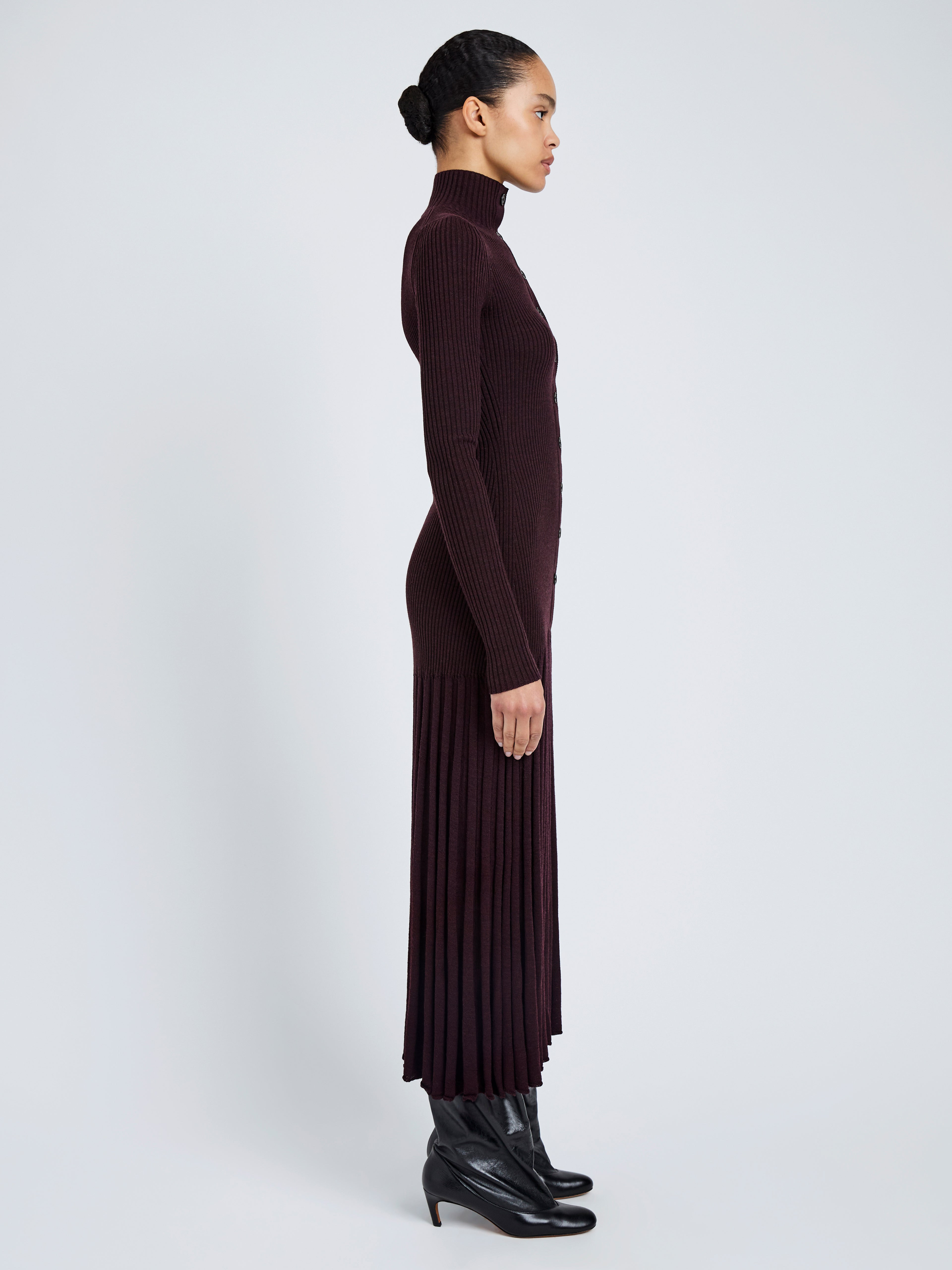 Jada Dress in Superfine Merino - 3