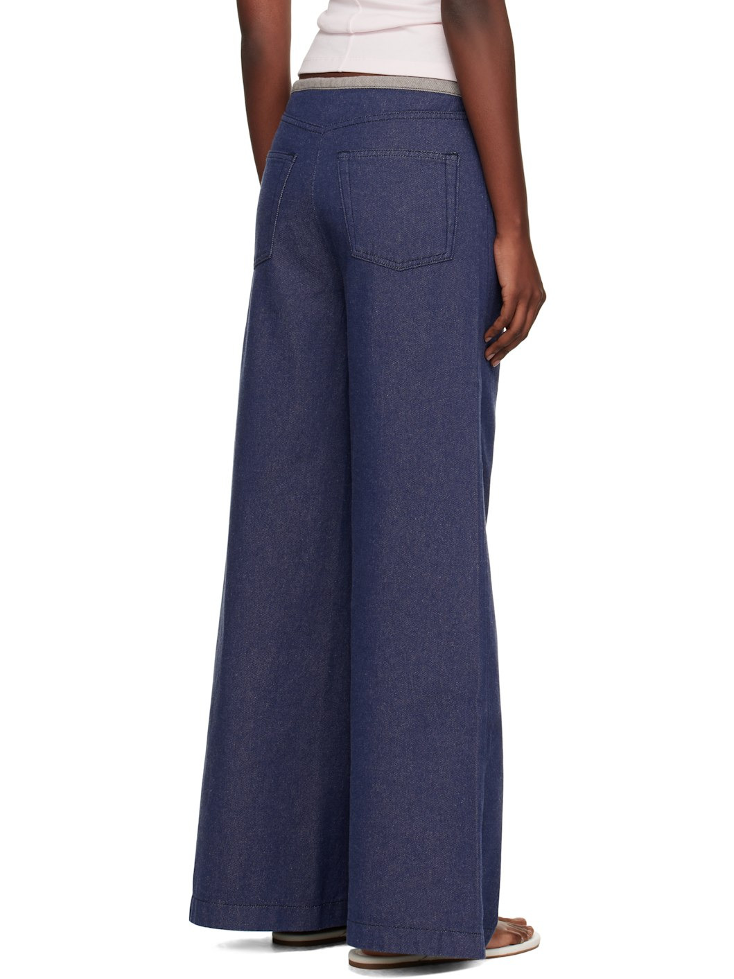 Navy Arthur Loose Jeans - 3