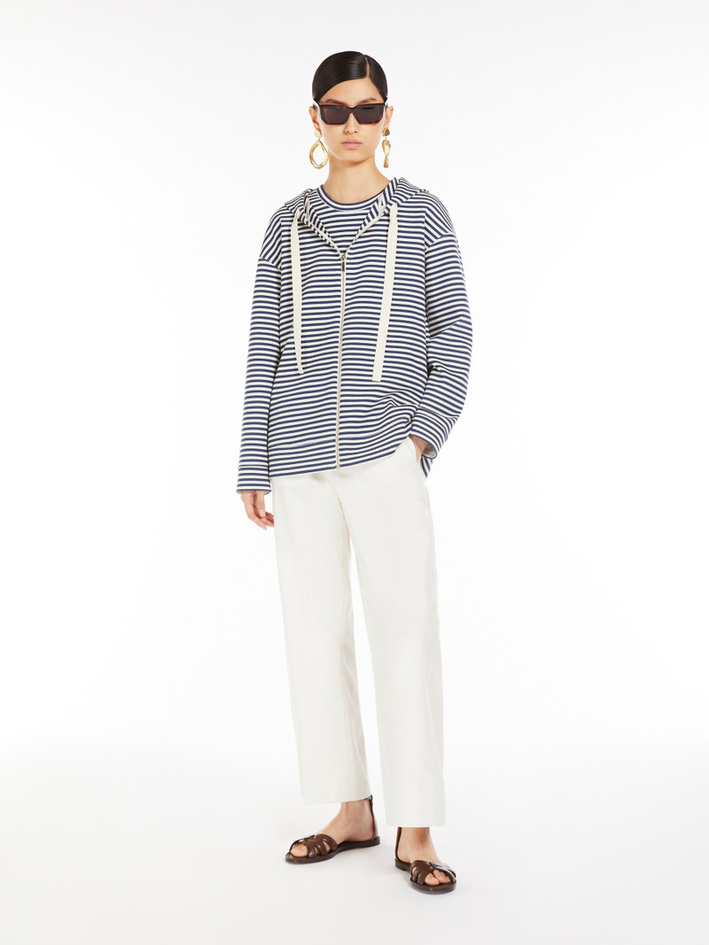 'S Max Mara DORIA Scuba jersey hoodie outlook