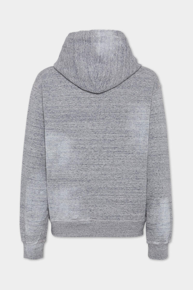 DSQUARED2 JUST RIGHT FIT DISTRESSED PHYS ED HOODIE outlook