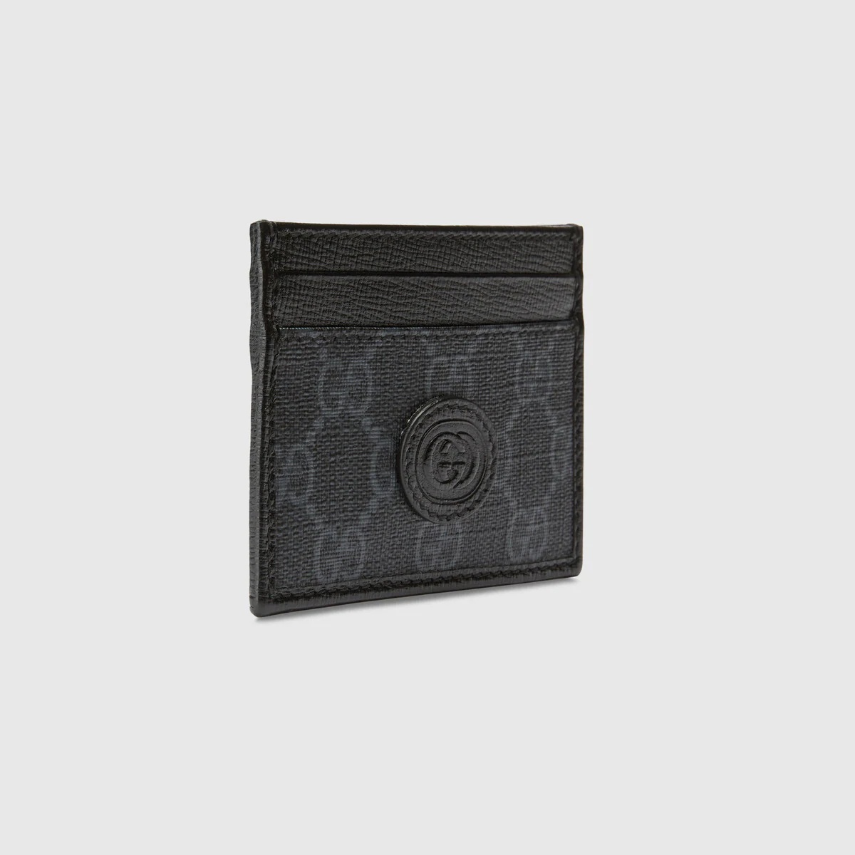 Card case with Interlocking G - 4