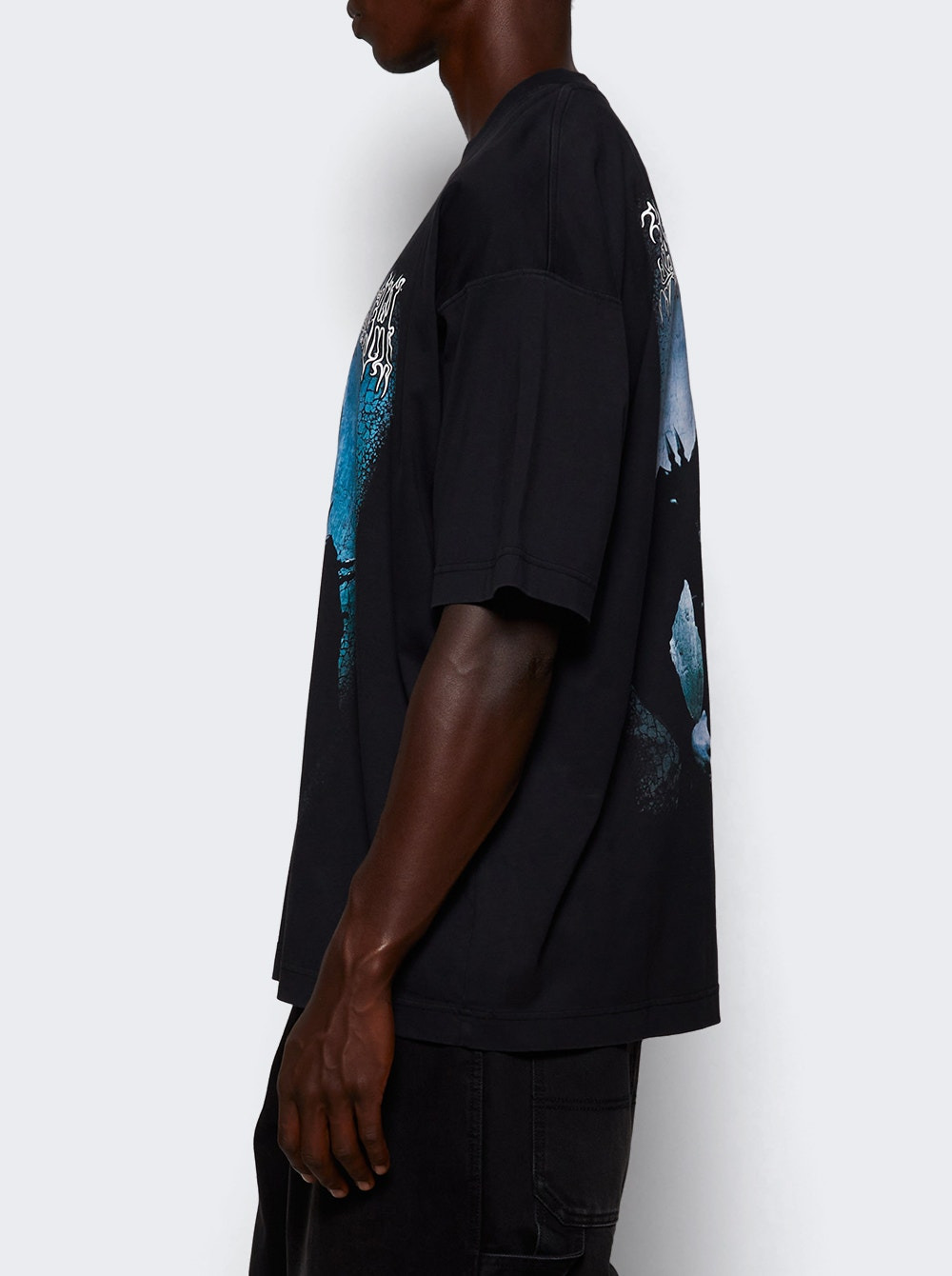 Cof Cut-up Oversized Tee Black - 3
