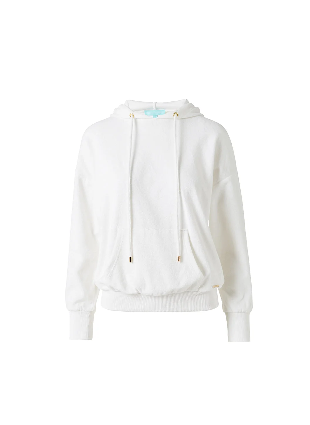 NORA WHITE HOODIE - 1