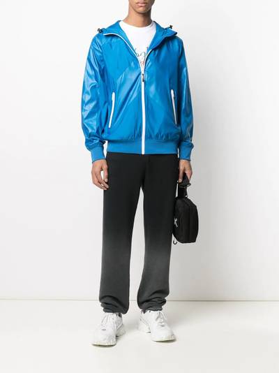 KENZO panelled hooded jacket outlook