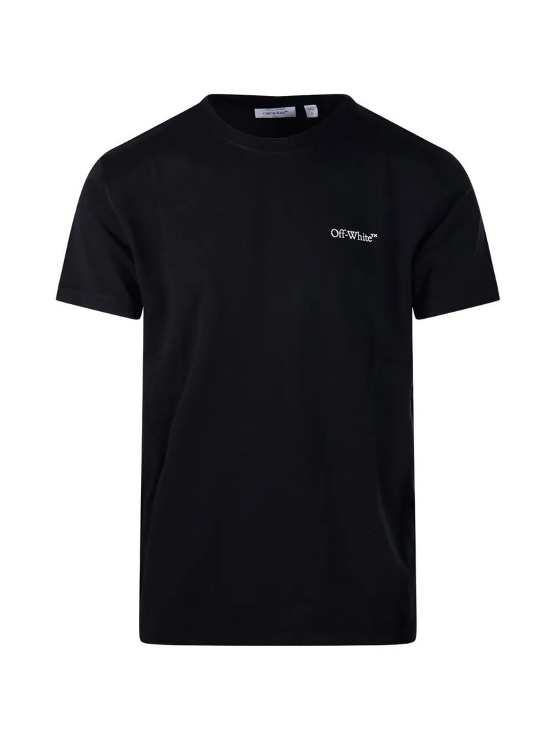 METAL ARROW SLIM FIT COTTON T-SHIRT 1