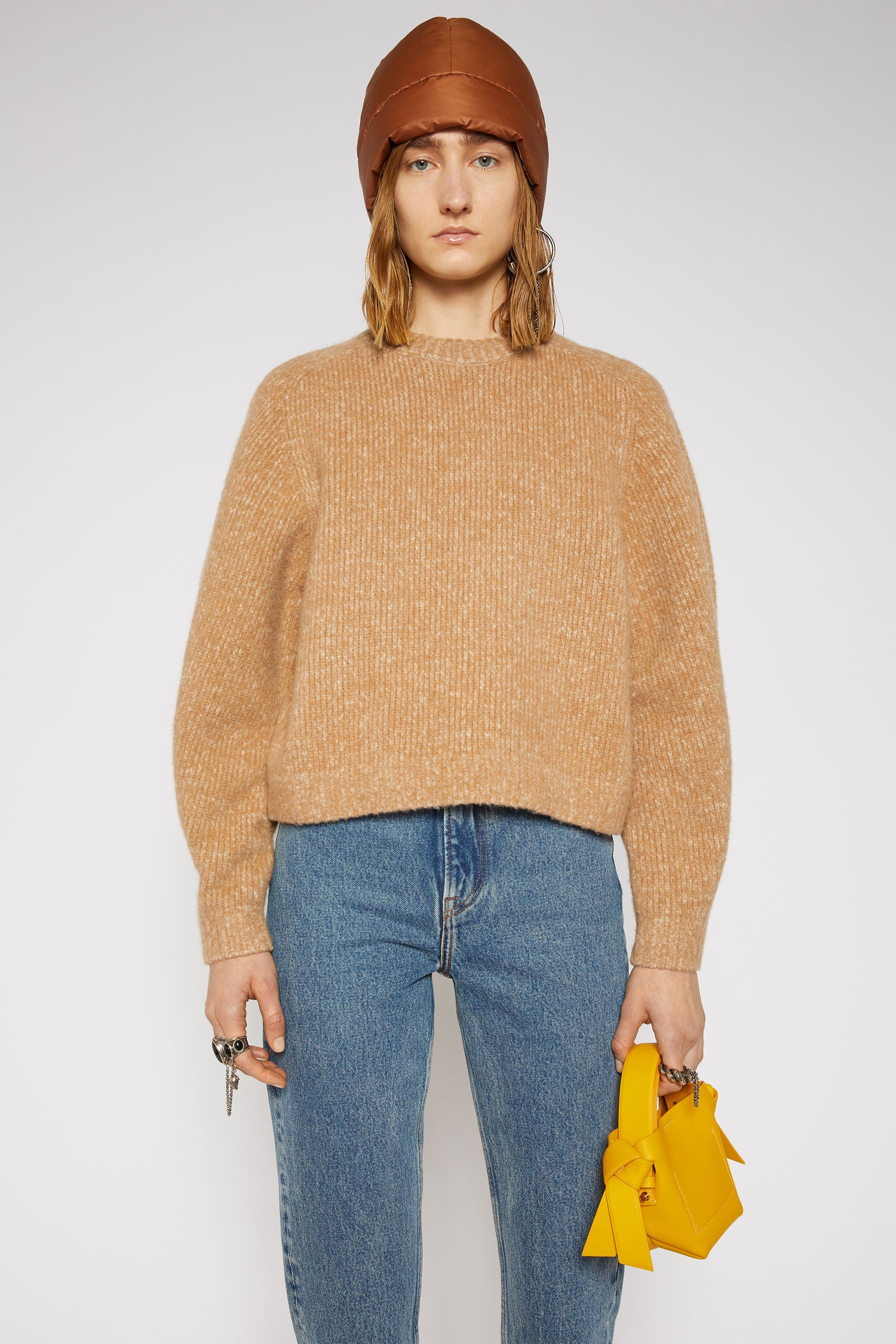 Melange sweater camel/beige - 2