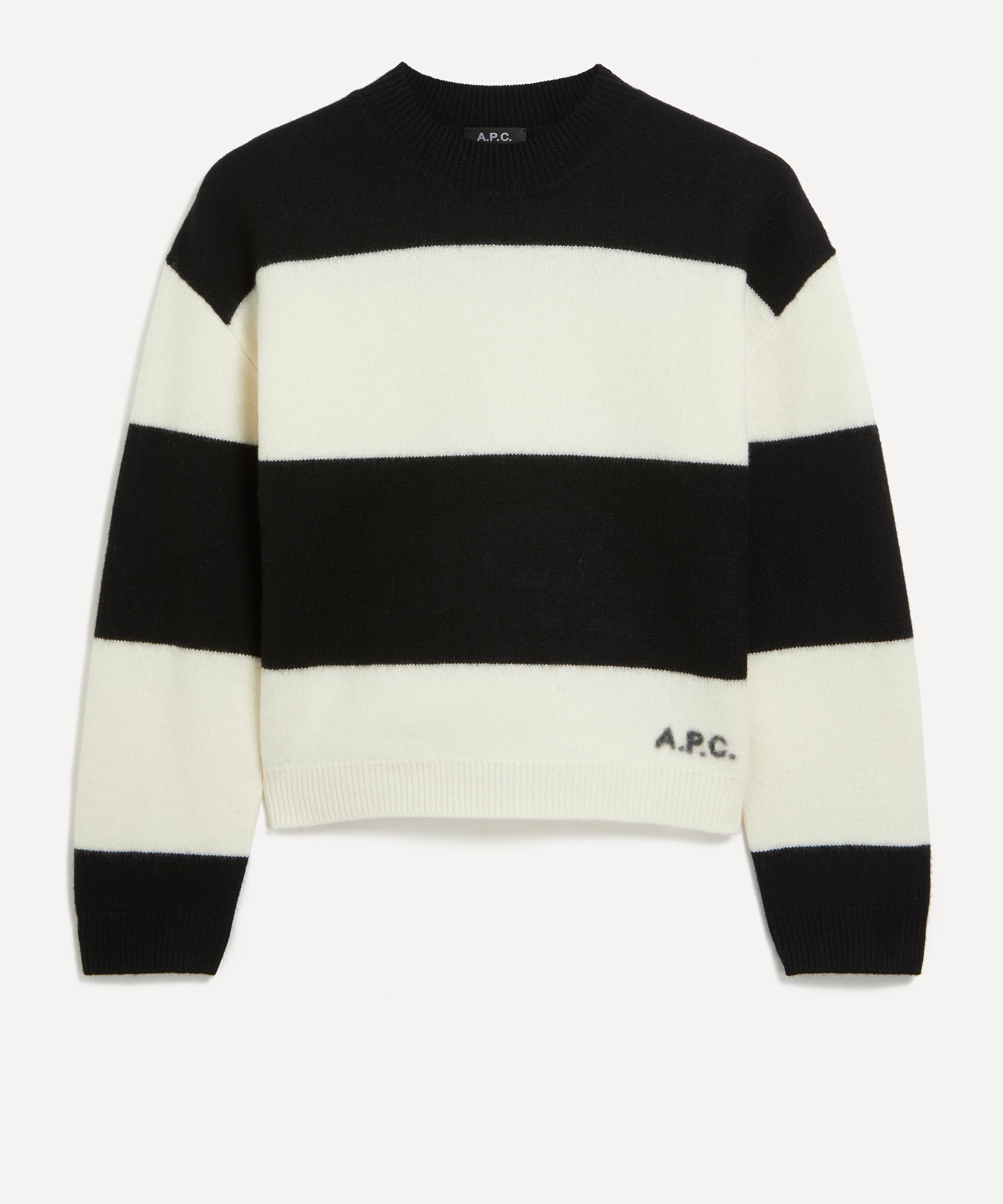 Penny Striped Merino Wool Jumper - 1