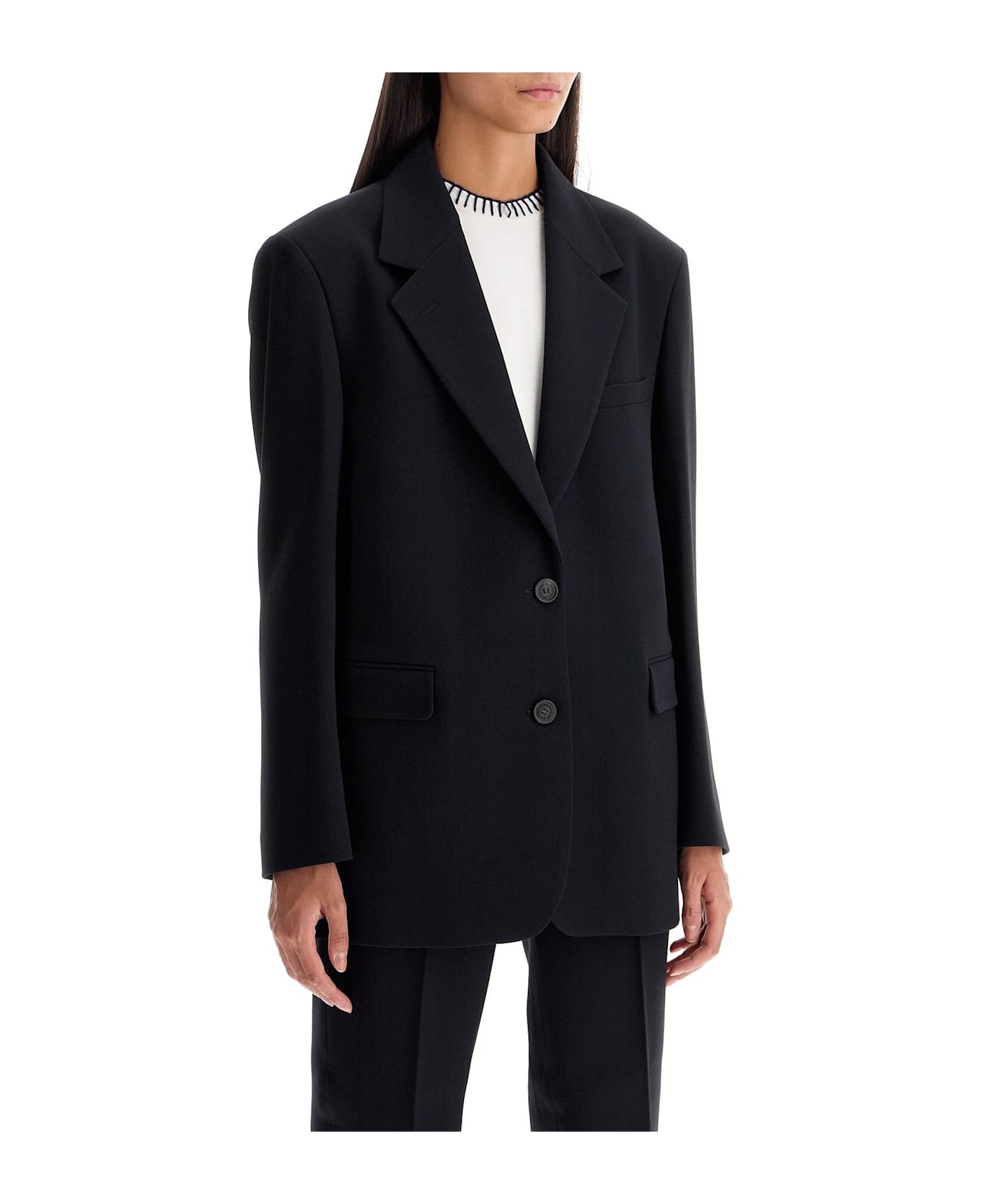 Single Breast Over Blazer - 2