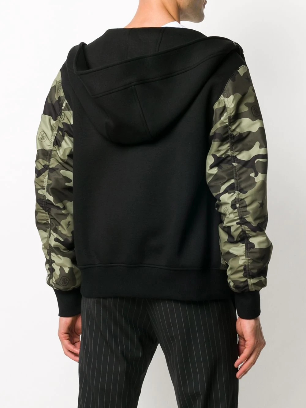 camouflage-pattern hooded jacket - 4