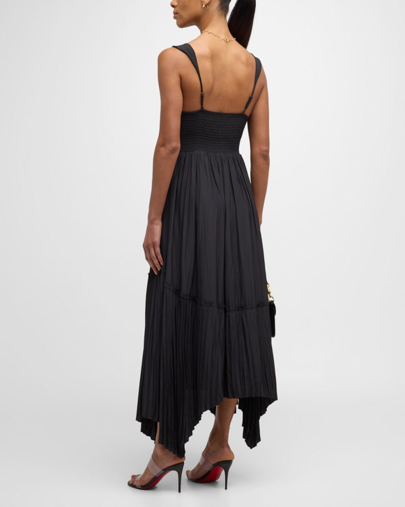 August Pleated Handkerchief Dress 5