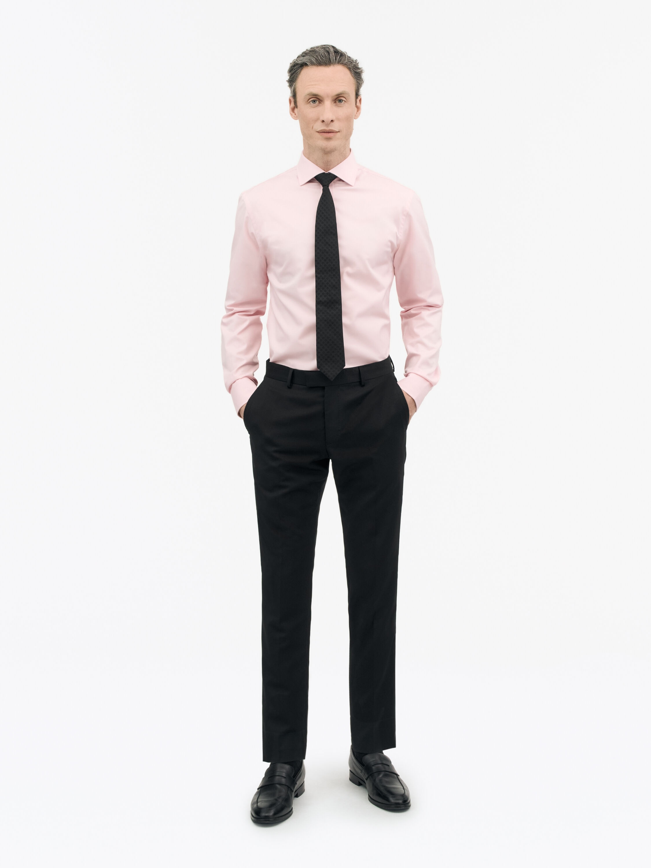 Adley C Cutaway Collar Shirt - 2