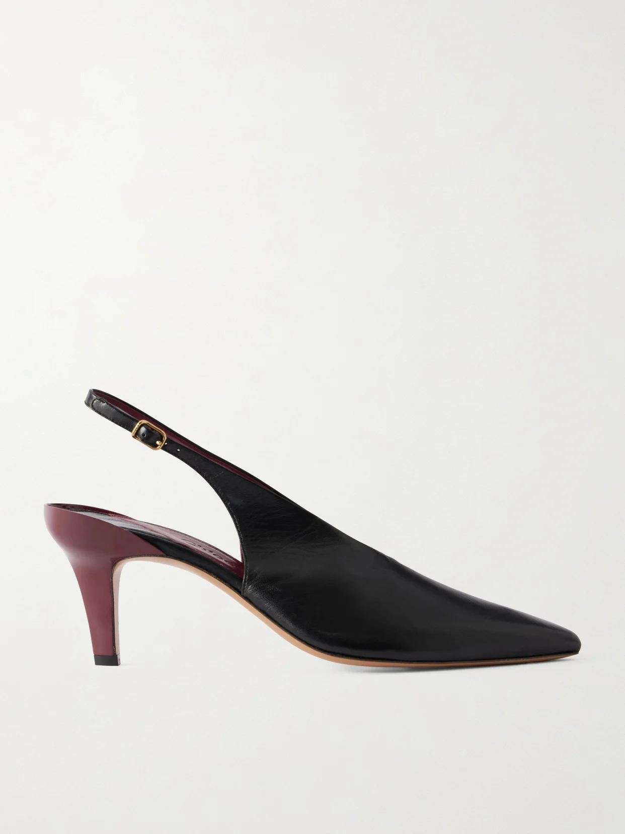 Suzie Leather Slingback Pumps - 1