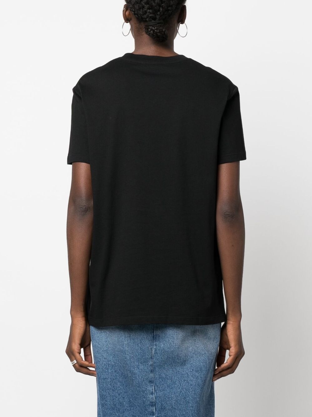 crew-neck cotton T-shirt - 4