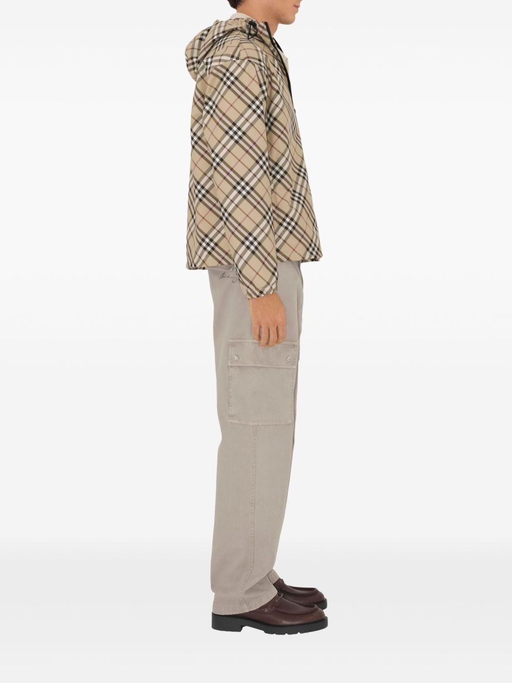 reversible check jacket - 3