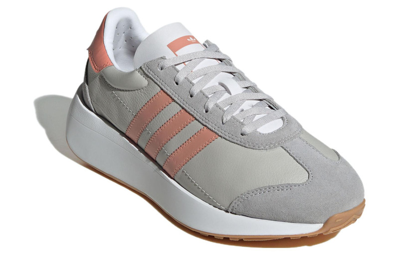(WMNS) adidas Originals Country XLG Shoes 'Grey White Pink' IG8284 3
