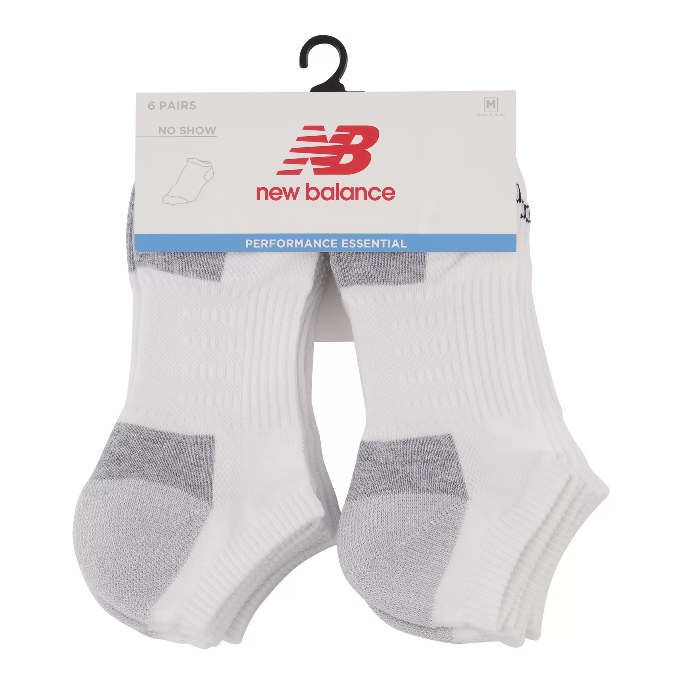 Cushioned No Show Sock 6 Pack - 2
