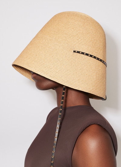 Alaïa HAT IN PAPER STRAW outlook